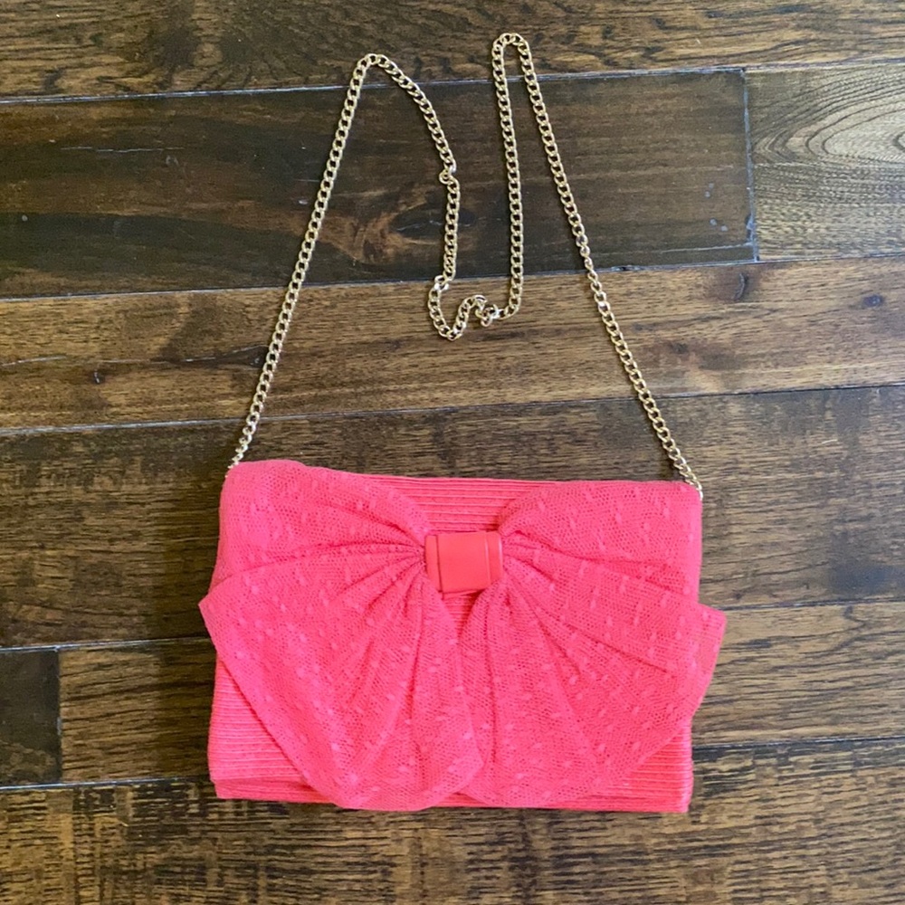 RED Valentino coral purse
